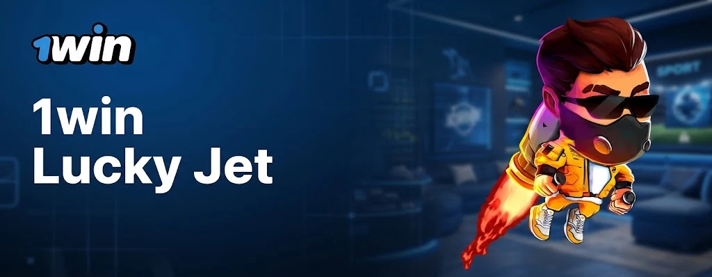 1win Lucky Jet Crash Game mit Lucky Joe und Jetpack